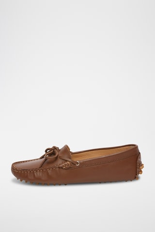 Mocassins en cuir Kate - Marron