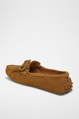 Mocassins en nubuck Powys - Marron