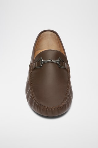 Mocassins en cuir Edwin - Marron