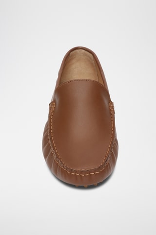Mocassins en cuir Lenny - Marron