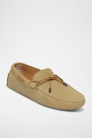 Mocassins en nubuck Butler - Beige