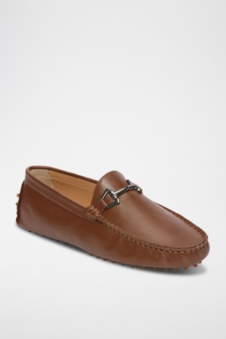 Mocassins en cuir Edwin - Marron