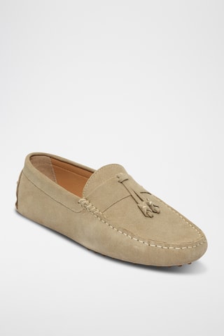 Mocassins en nubuck Elliot - Beige