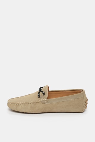 Mocassins en nubuck Tom - Beige