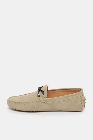 Mocassins en nubuck Phillip - Beige