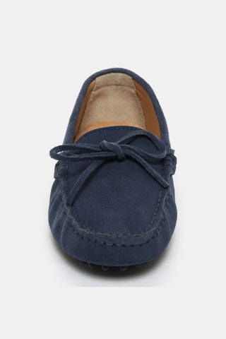 Mocassins en nubuck Newton - Bleu