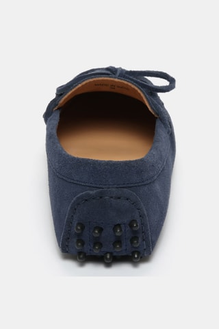 Mocassins en nubuck Newton - Bleu