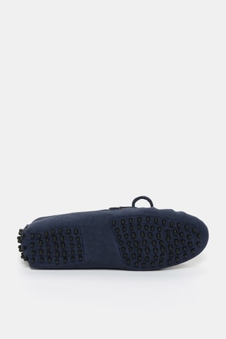 Mocassins en nubuck Newton - Bleu