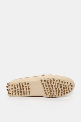 Mocassins en cuir Thandie - Beige