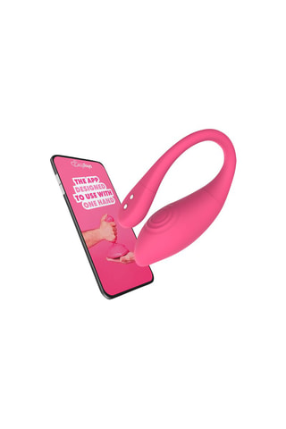Œuf vibrant connecté Aria - Rose