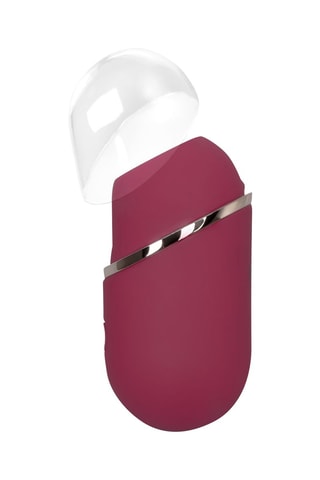 Vibromasseur langue avec capuchon de protection - Vieux rose