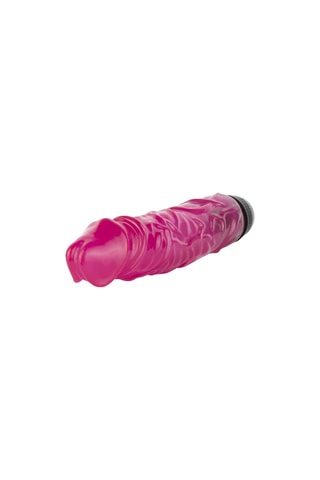 Vibromasseur Jelly Supreme - Rose - 21 cm