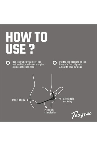 Vibromasseur prostate télécommandé Teazers - 197 g