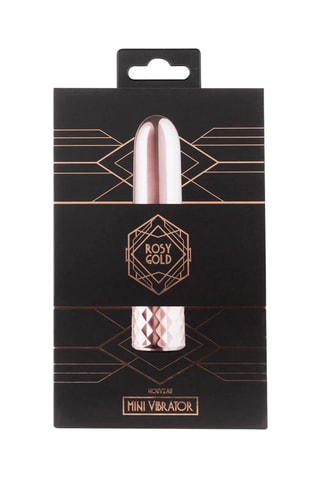 Mini vibromasseur Rosy Gold - 182 g