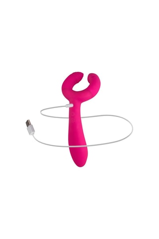 Vibromasseur duo pair vibrator - Rose