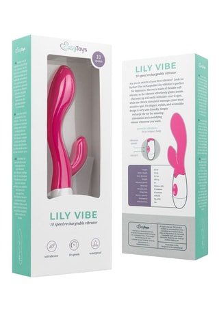 Vibromasseur rechargeable Lily - Rose