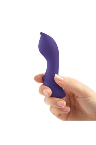 Mini vibromasseur incurvé Curling Midnight - Violet