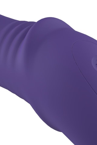 Mini vibromasseur incurvé Curling Midnight - Violet