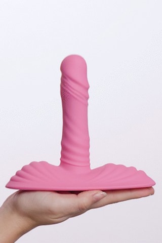 Pad Teazers avec vibromasseur thrusting - Rose