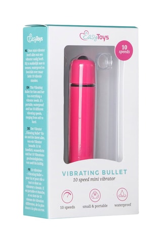 Mini vibromasseur waterproof - Rose - 7 cm