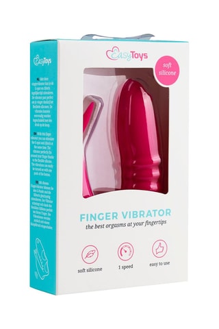 Vibro de doigt rose - Rose