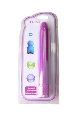 Vibromasseur classique - Violet