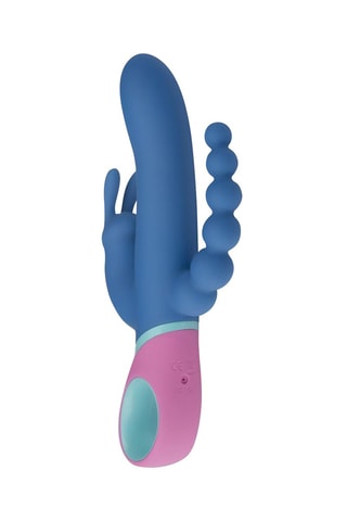 Double vibromasseur Vice - Bleu
