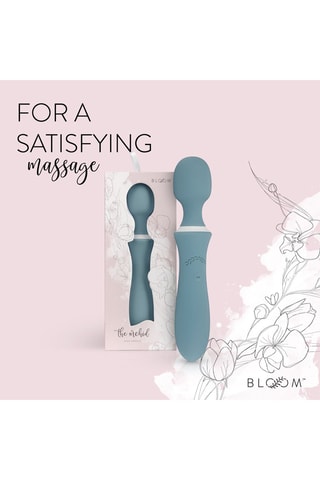 Vibromasseur Wand The Orchid - Bleu