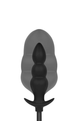 Plug anal gonflable deep air - Noir