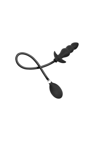 Plug anal gonflable deep air - Noir