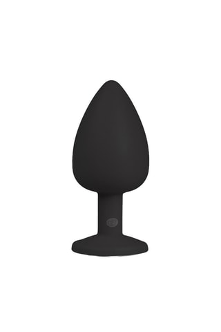 Plug anal - Noir - 9 cm