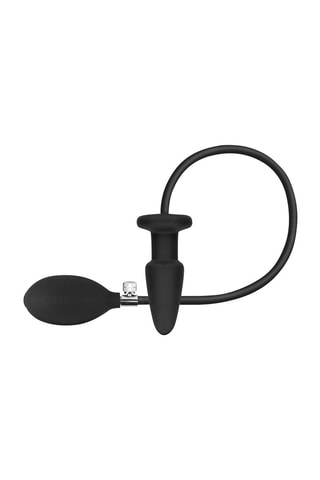 Plug anal gonflable - Noir