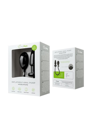 Plug anal gonflable - Noir