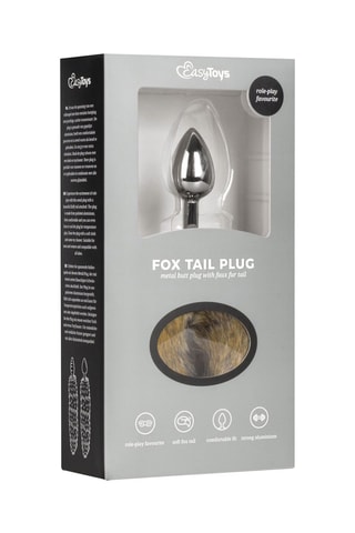 Plug anal - Argenté - 2,7 cm