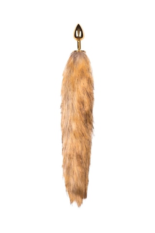 Plug anal - Marron - 6 cm