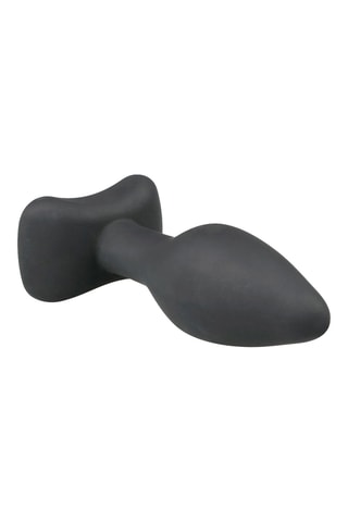 Plug anal - Noir - 7,5 cm