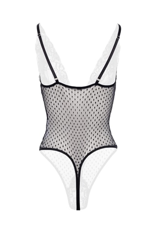 Body sans manches Christine - Noir