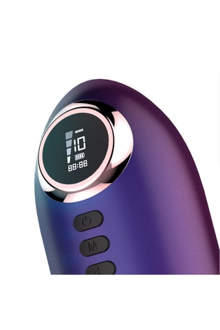 Masturbateur à succion et vibration waterproof Hueman Rocket - Violet - 12 cm