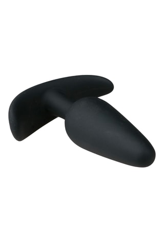 Plug anal - Noir - 7 cm