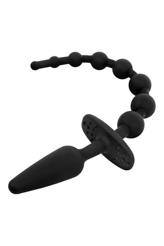 Plug et perles anales - 10 cm