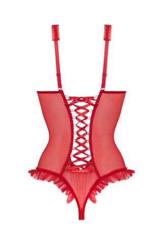 Body sans manches Mistique - Rouge