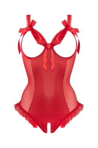 Body sans manches Mistique - Rouge