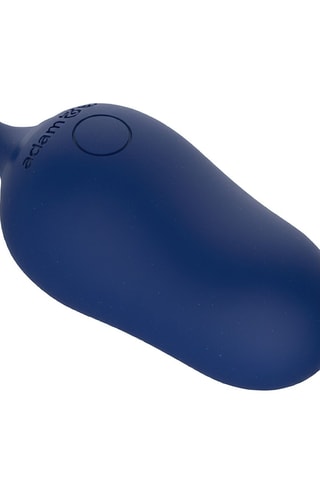 Oeuf vibrant waterproof Whirl - Bleu foncé - 12 cm