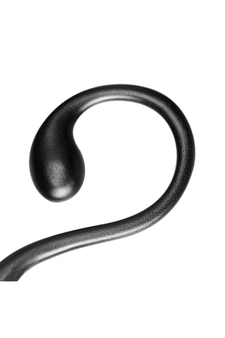 Godemiché prostatique - Noir - 9 cm