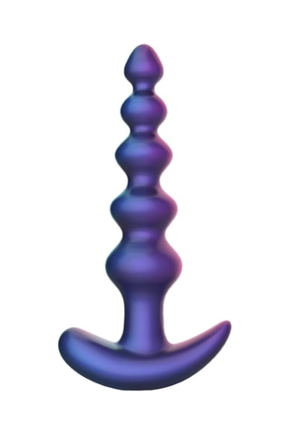 Plug anal vibrant Galaxy Force avec télécommande - 13,5 cm