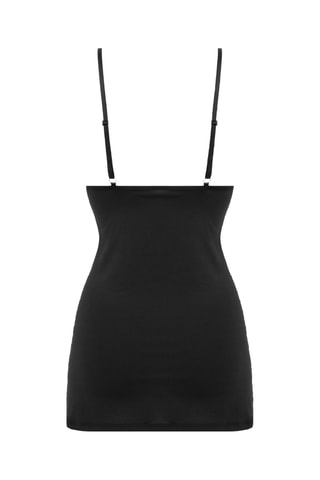 Nuisette et tanga Riley - Noir