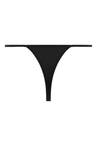 Nuisette et tanga Riley - Noir