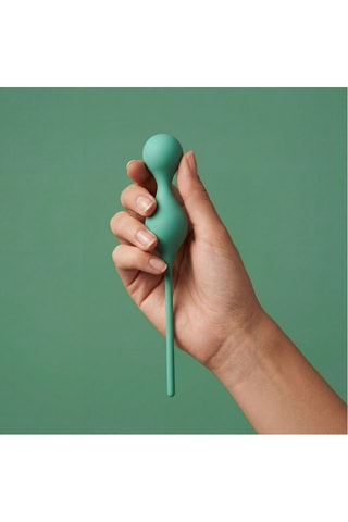 Boules de geisha Love Balls Glow waterproof - Turquoise - 14 cm