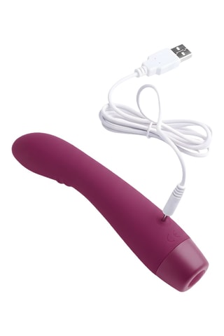 Vibromasseur G-Spot waterproof - Violet - 14 cm