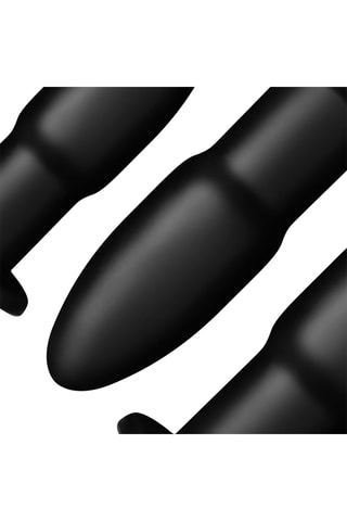 Set d'entraînement anal waterproof Cluster Bombs - 3 pièces - 15 à 19 cm